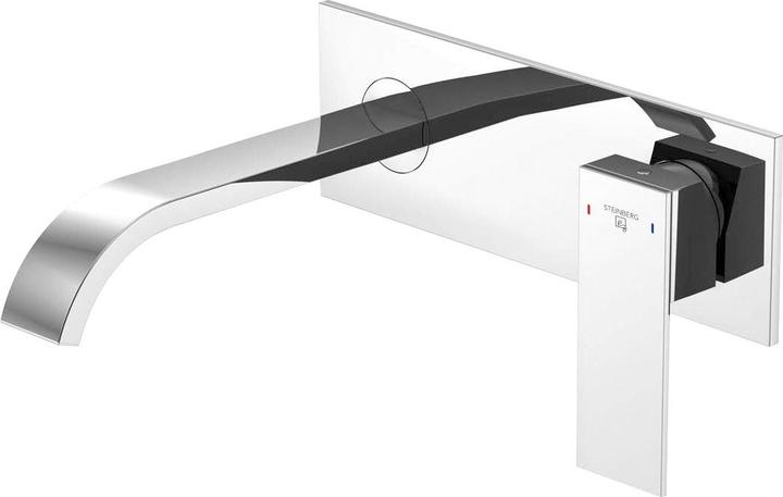 Actual product image Steinberg 135 series basin mixer, ready-mounted set, concealed, 175 mm projection, 13518543