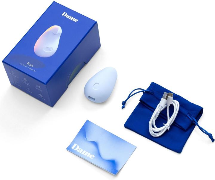 Image du produit Dame Products Pom Flexible Vibrator Ice