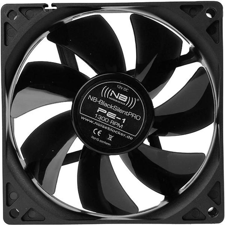 Produktbild Noiseblocker NB-BlackSilentPRO PE-1 (92 mm, 1 x)