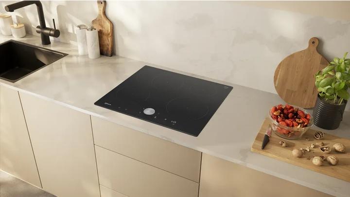 Image du produit Neff N 90, Table de cuisson à induction, 60 cm, noir, à encastrer (intégré), T56PTF1L0