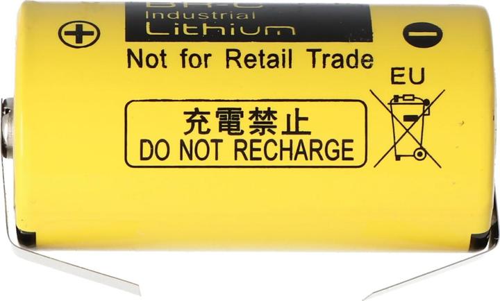 Immagine prodotto Panasonic Akku BR-C Lithium Batterie Baby mit Lötfahnen in U-Form (1 pz., Specifico del dispositivo, 5000 mAh)