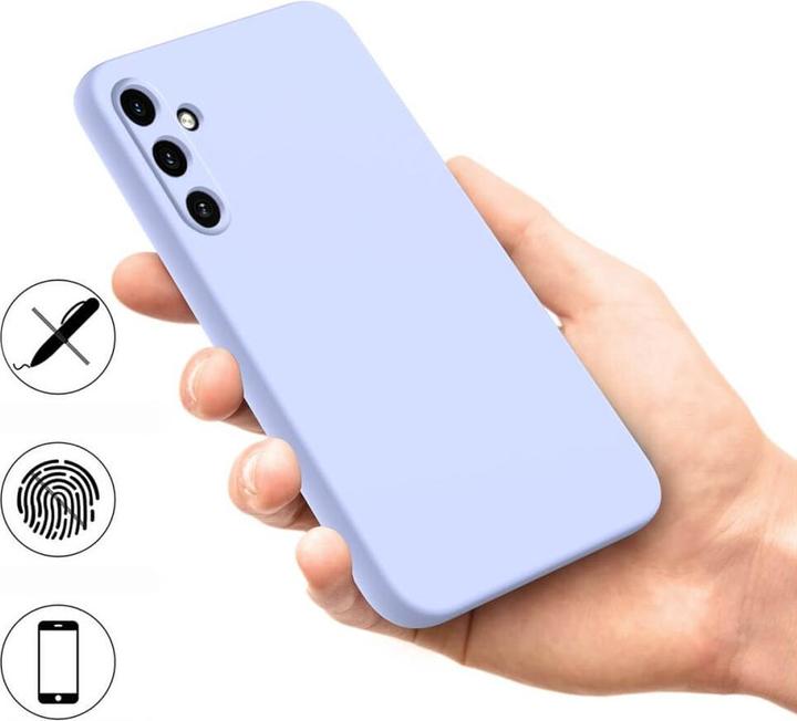 Produktbild Cover-Discount Galaxy A55 - Silikon Gummi Hülle violett (Samsung Galaxy A55)
