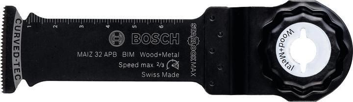 Bosch Professional Zubehör BIM Tauchsägeblatt MAIZ 32 APB, Wood and Metal, 80 x 32 mm, 1er-Pack