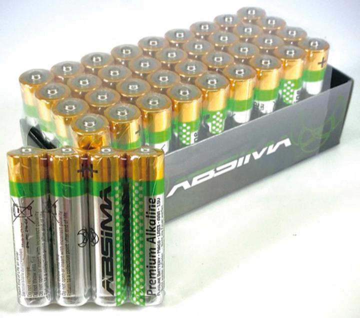 Image du produit Absima Piles alcalines AAA/Micro Premium 1,5V (Big Pack de 40) (40 pcs, AAA)