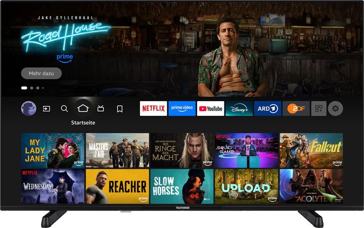 Produktbild Telefunken 50 Zoll Fernseher Fire TV (4K UHD Smart TV, HDR Dolby Vision, Dolby Atmos, Triple-Tuner) (50", LED, 4K, 2024)