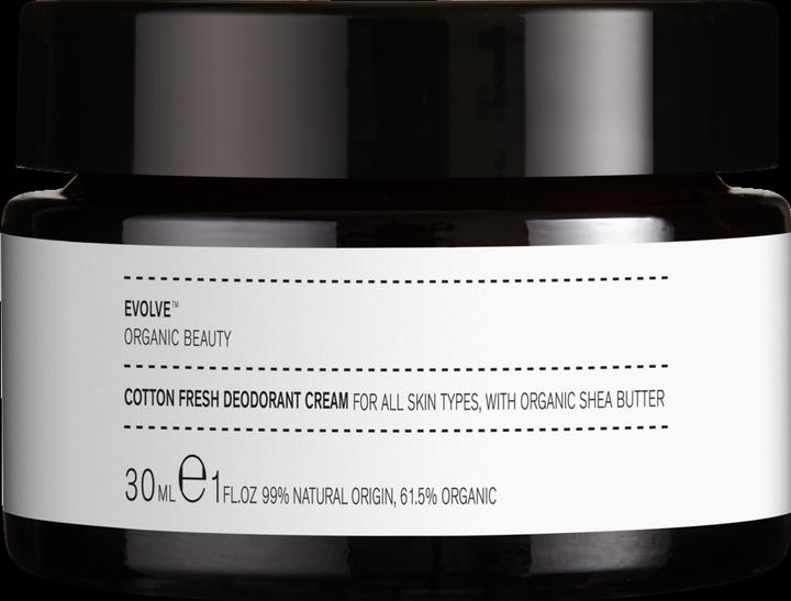Actual product image Evolve Cotton Fresh Deodorant Cream (Crème, 30 ml)