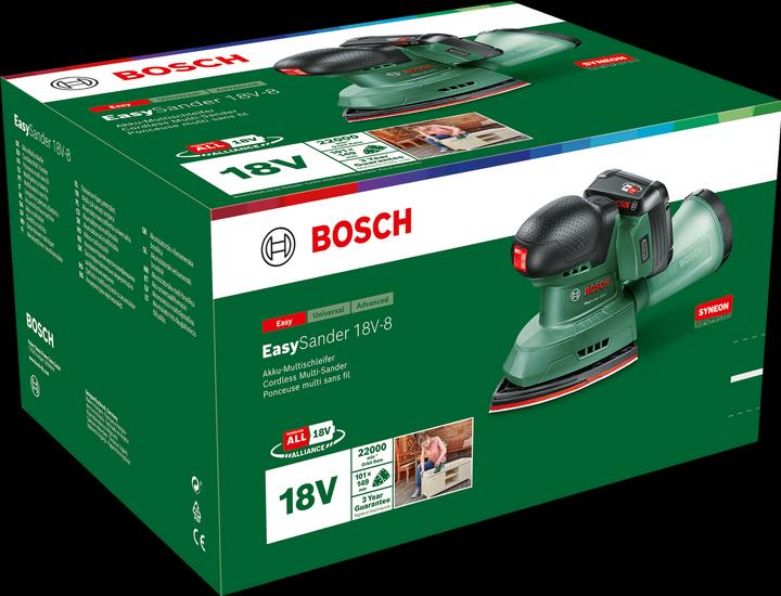 Produktbild Bosch Zubehör EasySander 18V-8 Set (Multischleifer)
