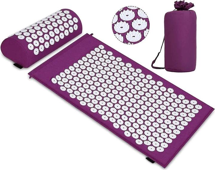 Yuwanet Tapis d'acupression et coussin