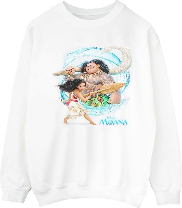 Disney Moana And Maui Wave Sweatshirt (XL)