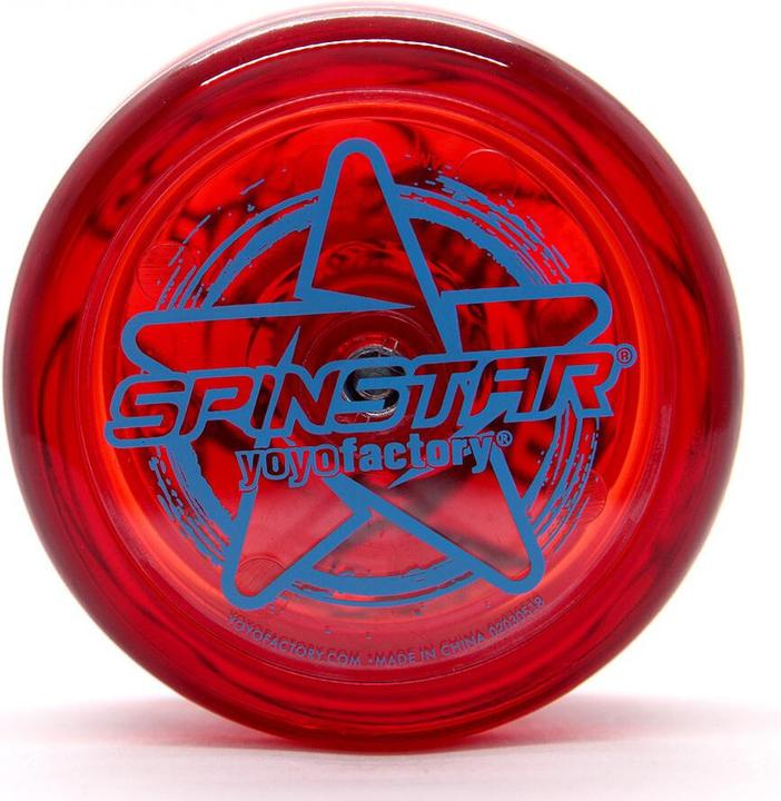 Actual product image Yoyo Spinstar, red