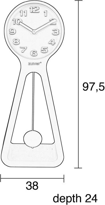 Produktbild Zuiver Humongous clock