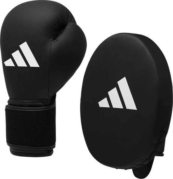 Actual product image adidas Adult Boxing Kit black/white (14 OZ, L)