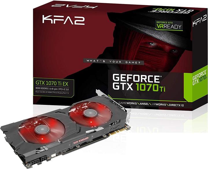 Image du produit KFA2 GeForce GTX 1070 Ti Ex (8 Go)