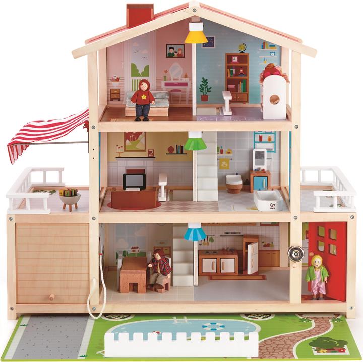 Hape Puppen-Villa