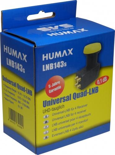 Produktbild Humax L1940 - F - 4 cm - Schwarz - Grün (Quattro LNB, 40mm)