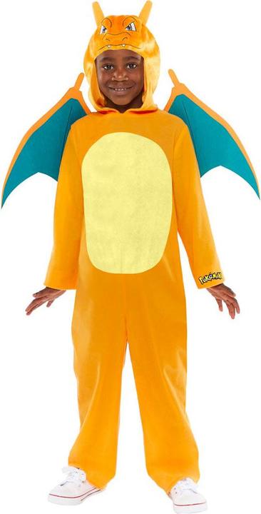 Produktbild Amscan Glurak Pokemon Overall Kinderkostüm