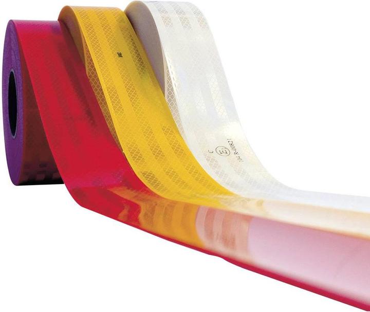 Actual product image 3M Reflective contour marking adhesive tape Diamond Grade UN ECE 04 (55 mm)
