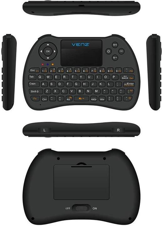Immagine prodotto Venztech Venz Mini Tastiera con Touchpad Mouse (DE, Senza fili)