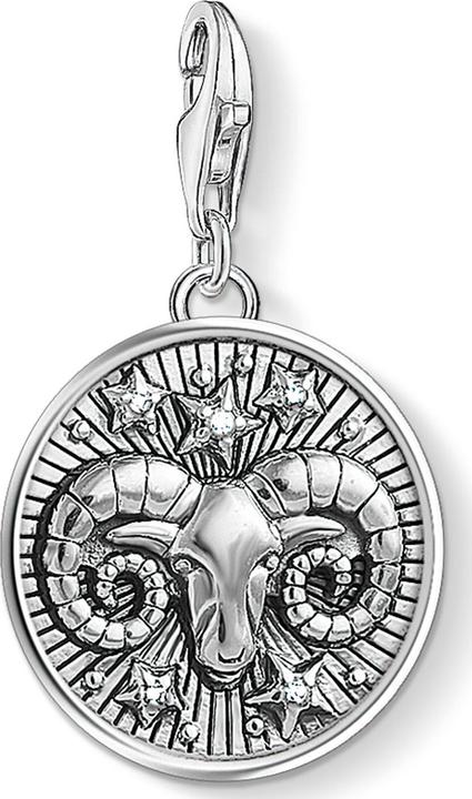 Thomas Sabo Charm pendentif signe du zodiaque bélier (Argent 925)