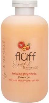 Actual product image Fluff ANTI-CELLULITE Żel pod prysznic brzoskwinia i grejpfrut 500ml (500 ml)
