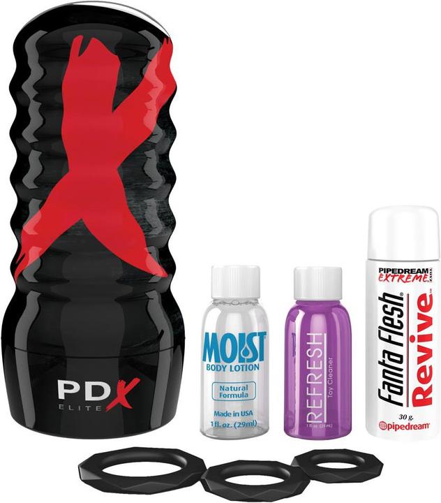 Actual product image Shots PDX Elite Air-Tight Pussy Stroker