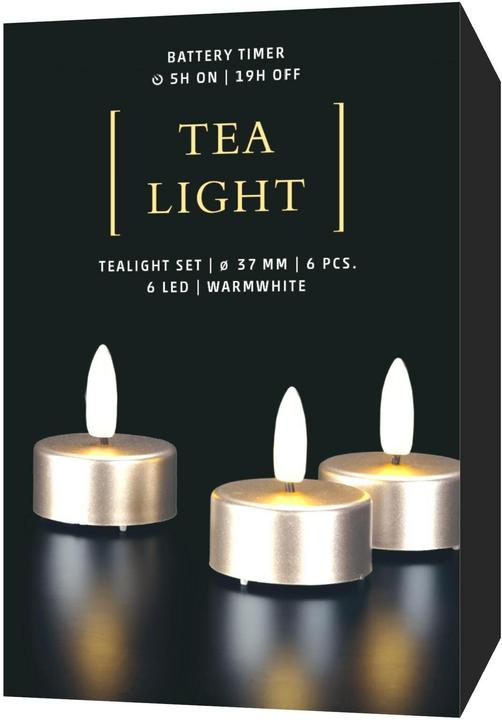 Actual product image STT LED tea lights (6 x)
