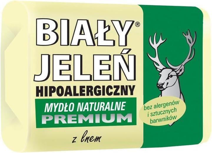 Produktbild Biały Jeleń White Deer Daily Care Natürliche traditionell gebraute Seife in Stangenverpackung 100g (Flüssigseife)