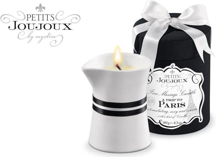 Produktbild Petits Joujoux Massagekerze A trip to Paris gross (190 ml)