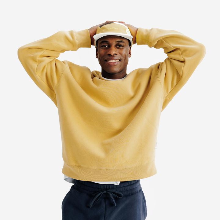 Produktbild Decathlon Crewneck Herren Oversized - beige (XS)