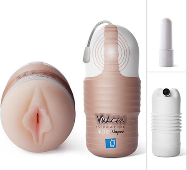 Actual product image Shots Vulcan Ripe Vagina Vibrating