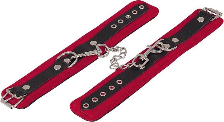 Image du produit Zado Wild Thing menottes de cheville en cuir rouge