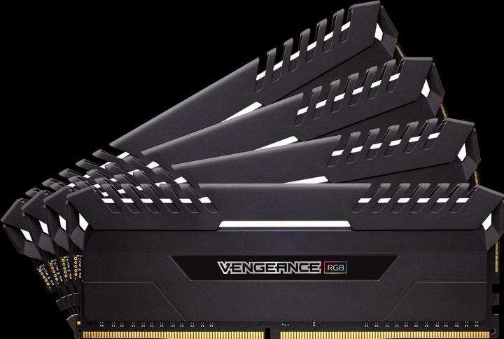 Actual product image Corsair Vengeance RGB (4 x 8GB, 3000 MHz, DDR4-RAM, DIMM)