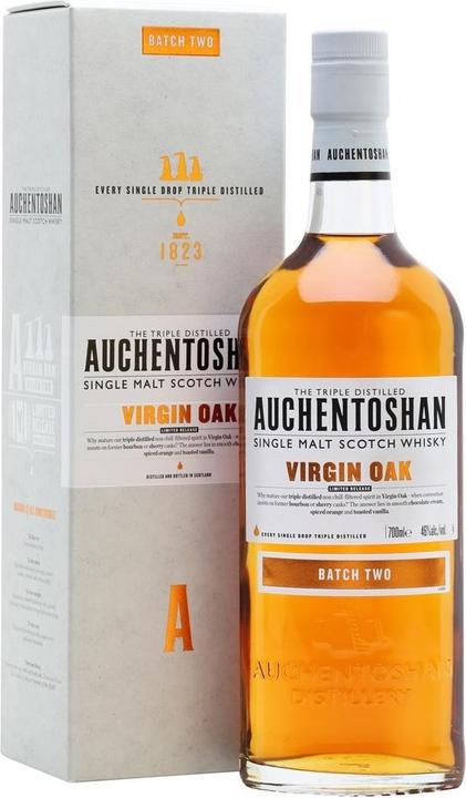 Produktbild Auchentoshan Virgin Oak Limited Release Batch Two (Single Malt, Scotch Whisky, 1 x 70 cl)
