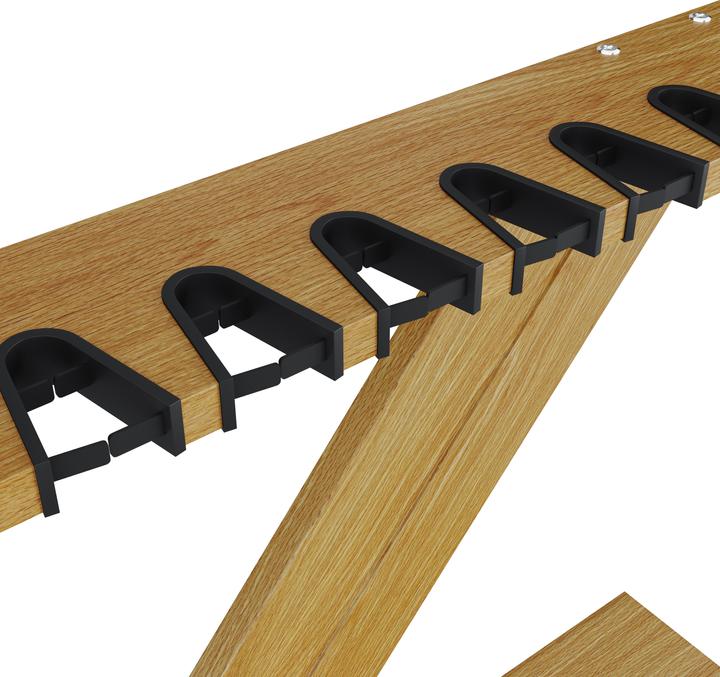 Actual product image Stradivari Billiard cue rack Zorro