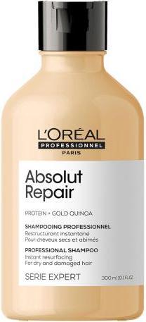 Produktbild L'Oréal Professionnel Série Expert Absolut Repair - Shampoo Gold Quinoa + Protein (300 ml, Flüssiges Shampoo)