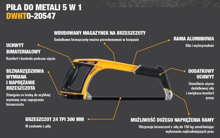 Image du produit DeWalt Scie multifonctionnelle 5 en 1