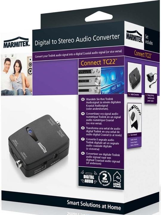 Actual product image Marmitek Connect TC22 (Audio Switch)