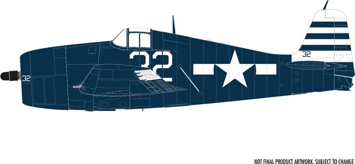 Actual product image Airfix Grumman F6F-5 Hellcat 1:24 kit