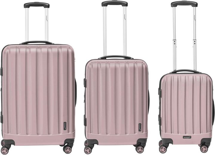 Packenger Kofferset (88 l, Handgepäck (bis 50l), M (50 - 90l), L (90 - 115l))