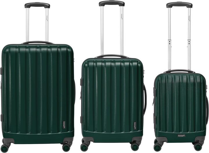 Packenger Kofferset (88 l, Handgepäck (bis 50l), M (50 - 90l), L (90 - 115l))