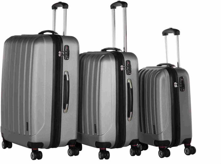 Produktbild Packenger Kofferset (88 l, Handgepäck (bis 50l), M (50 - 90l), L (90 - 115l))