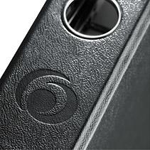 Produktbild Herlitz PP-Color Ordner, Rückenbreite: 50 mm, schwarz Kunststoff-Schlitzordner DIN A4, genarbte PP-Folie, gr (A4, 50 mm, 1 Stück)