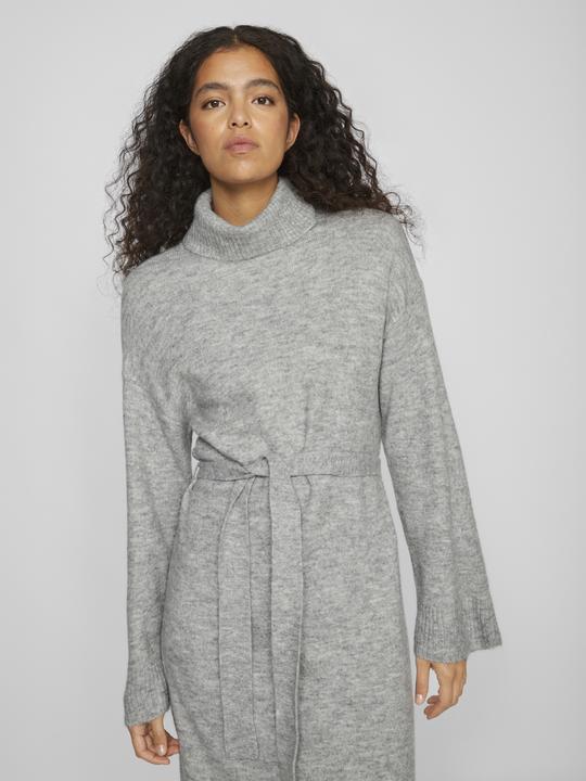 Image du produit Vila Robe midi en tricot à col roulé (L)