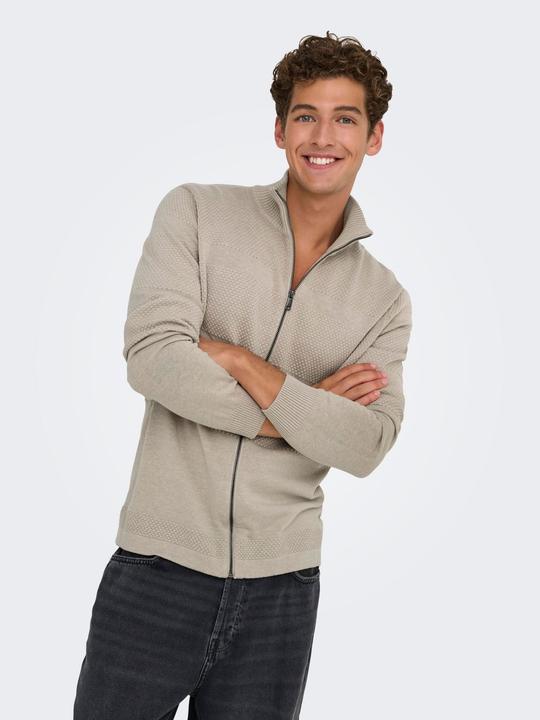 Immagine prodotto Only & Sons Onsmalik Reg 12 Pin Zip Cardigan Knit (XL)