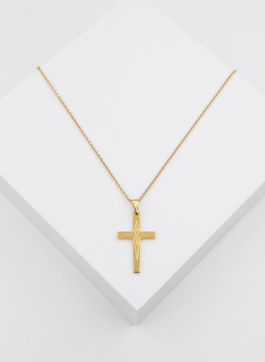 Image du produit Muau Croix (Or jaune 750, 18K)