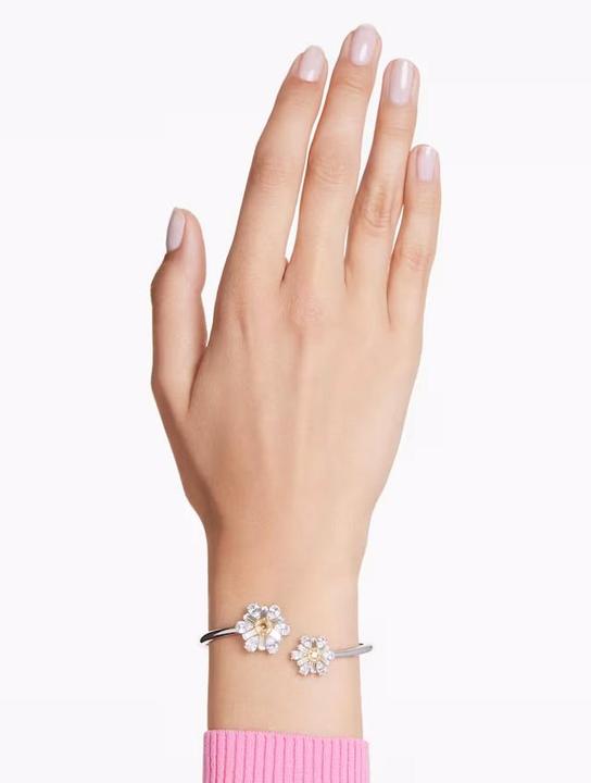 Immagine prodotto Swarovski Idyllia bangle fiore giallo (Metallo Swarovski)