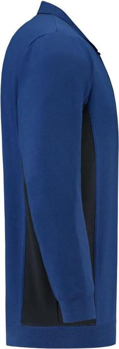 Image du produit Tricorp Sweatshirt col polo bicolore poche poitrine RoyalblueNavy Gr. XL (XL)
