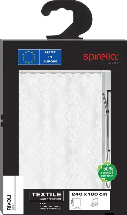 Actual product image spirella Rivoli (240 x 180 cm)