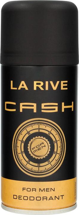 La Rive deodorante spray Cash per uomo 150ml (Getto vaporizzato, 150 ml)