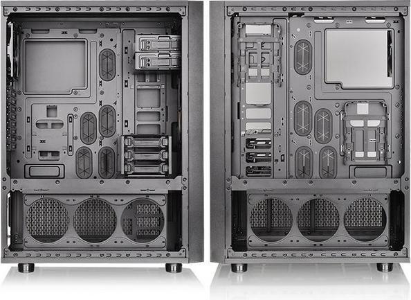 Actual product image Thermaltake Core X71 Tempered Glass Edition (mATX, Mini-ITX, ATX)